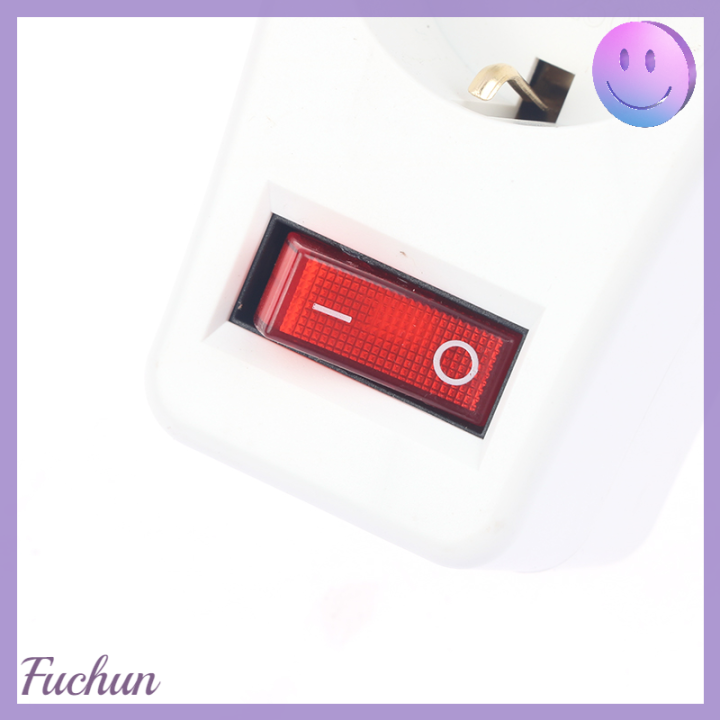 fuchun-1ชิ้นตัวแปลงปลั๊กต่อจ่ายไฟหลอดไฟ16a-250v