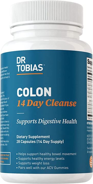 Dr. Tobias Colon 14 Day Cleanse 28 caps