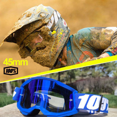 ใหม่ Goggles 100% Motocross Antiparras Mtb รถจักรยานยนต์แว่นตารถจักรยานยนต์แก้ว Dirt Bike Goggles Racing Goggles Shark Goggles Enduro