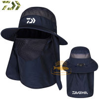 [hot]2023 DAIWA Camping Fishing Fisherman Hat Mens Summer Neck Protection Hat, Face Shading Fisherman Hat Outdoor Hunting Cap