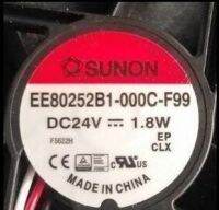 2023/high quality SUNON Jianzhun EE80252B1-000C-F99 8025 24V 1.8W DC Cooling Fan