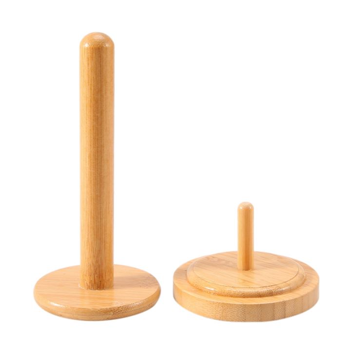 2x-wooden-yarn-holder-revolving-rack-vertical-yarn-storage-tissue-holder-wool-ball-holder-yarn-winder-for-knitting