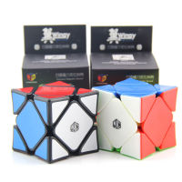 [JUDY] Qiyi X-man Wingy Skewb Cube Concave Magnetic Magic Speed Cube,Stickers,Professional, ,Puzzle Toys,Childrens Gifts