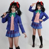 Yazawa Nico Cosplay  Anime Lovelive Costume Love Live Start  Minami Kotori JK School Uniform Full Set Daily Wearing Women