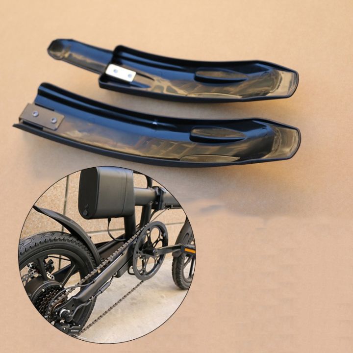 liveroom-บังโคลนจักรยานสีดำ-อุปกรณ์เสริมพลาสติกวิศวกรรมบังโคลน-skuter-listrik