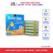 Baby Gold Calcium Nano bổ sung canxi, chống còi xương suy dinh dưỡng
