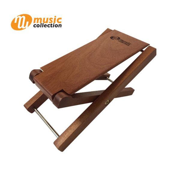 ที่วางเท้าสำหรับเล่นกีตาร์ MUSIC COLLECTION MAHOGANY FOOT STOOL