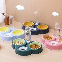 ชามสัตว์เลี้ยง Pet bowl ชามแมว ชามอาหารสุนัข เครื่องให้อาหารแมวอัตโนมัติ ดื่มอัตโนมัติ  ชามใส่อาหารแมว ที่ใส่อาหารแมว