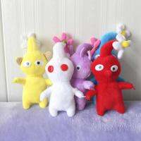 Pikmin เกมตุ๊กตาหนานุ่มใบสีฟ้าสีเหลืองสีแดงขนาด15ซม. ดอกแตรตุ๊กตาสกปรกน่ารักของขวัญสำหรับคอลเลกชันพัดลมเด็ก