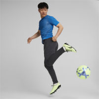 PUMA FOOTBALL - เสื้อยืดลายกราฟิกฟุตบอลชาย individualRISE สีฟ้า - APP - 65813102