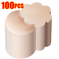 100Pcs ผ้า Cover ผู้หญิง Self Adhesive Lift Up เต้านมกลีบ Lady ที่มองไม่เห็น Sticky Chest Shield Pads อุปกรณ์เสริม