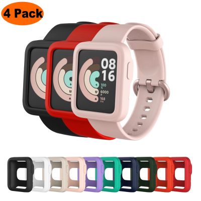 Tali untuk Xiaomi Mi Watch Lite Gelang Casing Silikon Tali Jam Tangan untuk Xiaomi Watch Lite Film Penutup Pelindung Layar