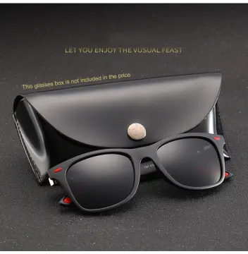 Unisex UV400 Protection Lens Sunglasses Shine Black