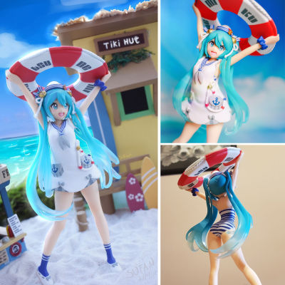 Figure ฟิกเกอร์ Vocaloid โวคาลอยด์ Hatsune Miku ฮัตสึเนะ มิกุ Original Summer Clothes Ver Anime ของสะสมหายาก อนิเมะ การ์ตูน มังงะ คอลเลกชัน ของขวัญ Gift จากการ์ตูนดังญี่ปุ่น New Collection Doll ตุ๊กตา manga Model โมเดล