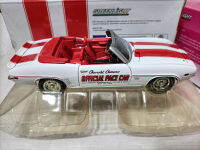 1:24 1969 Chevy Camaro Ss 396รถแปลงสภาพจำลอง D Iecast โลหะอัลลอยรุ่นรถของเล่นสำหรับเด็กของขวัญคอลเลกชัน