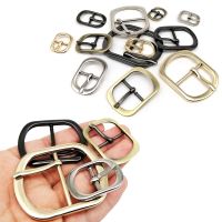 【CW】☬  2pcs Metal Leather Hand Purse Shoe Shoulder Adjust Pin Buckle Rectangle Oval O Repair