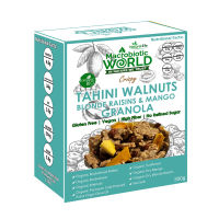 Organic/BIO / GRANOLA / Tahini Walnuts Blonde Raisins &amp; Mango Granola 300g