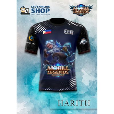 Mobile Legends ML Shirt  - Harith - Excellent Quality Full Sublimation T Shirt