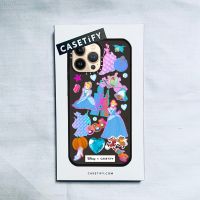 Casetify X Disney Princess Cinderella เคสนิ่ม สีดํา สําหรับ IPhone 14 13 12 11 Pro MAX Mini XS MAX XR X SE 6 6S 7 8 Plus