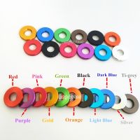 M3 M5 M6 M8 M10 Aluminum Flat Washer M3x6x0.25/0.5/1/1.5/2/2.5/3/4/5/6/8/10/12/15 Anodized Aluminum Countersunk Gasket Washers