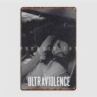 แผ่นโลหะแนววินเทจสำหรับบาร์ป้ายผับ0810โปสเตอร์ดีบุกแบบ Ultraviolence 2014