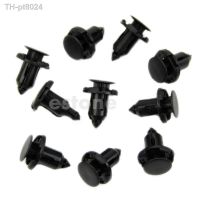 ✜  10Pcs 9mm Hole Nylon Rivet Fastener for fender Retainer Push in Clips Car Bumper Rivet Fastener Auto Fender Door Trim Panel Clip