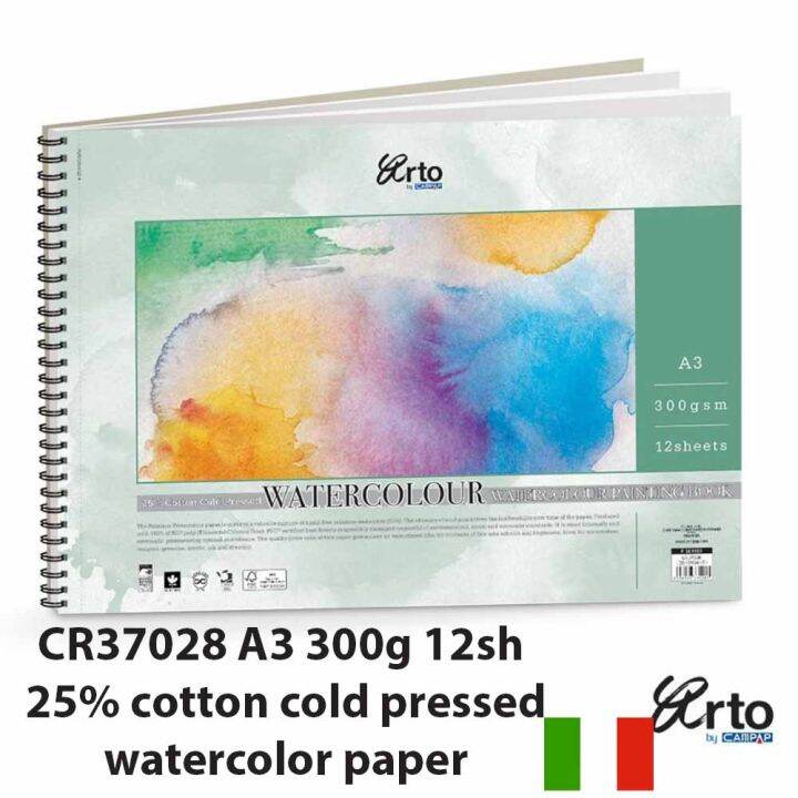 Arto Professional Watercolor Paper 300 Gsm Lazada Ph