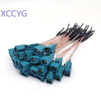 XCCYG 10pcs For BMW Carplay WIFI Antenna Cable Bluetooth FAKRA Connector Adapter Cable Plug