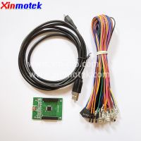 Xinmotek XM-10 DIY 2ผู้เล่นที่ควบคุมด้วยเกมส์ตู้ยูเอสบี/รองรับคอมพิวเตอร์ PS3ราสเบอร์รี่ Pi/จอยสติ๊กอุปกรณ์เสริมเครื่องยนต์