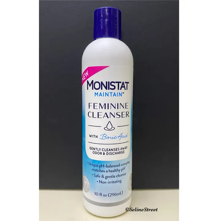 Monistat Maintain Feminine Cleanser with Boric Acid 296ml (Fragrance ...