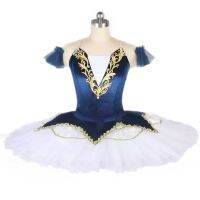 ❣ 2023 New White Swan Lake Costumes Ballet Tutu Skirt Velvet Tops For Ballerina Dress Professional Child Kids Girls Woman Dress