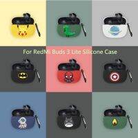 Ready Stock! case RedMi Buds 3 Lite เคสการ์ตูน Totoro Batman หูฟังบลูทูธ Dust-Proof Soft Silicone Cover