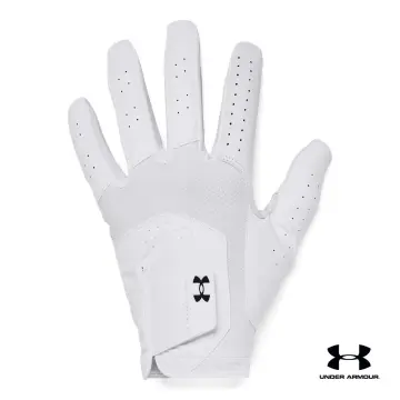 Under Armour Men's Medal Golf Gloves, Steel (035)/Steel, Left Hand