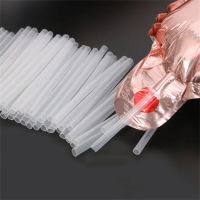 Aluminum Film Balloon Blowing Straw Transparent Plastic Tube Aluminum Foil Inflation Pump Balloon Accessories Adhesives Tape