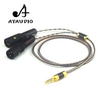 Hifi 4.4mm to 2XLR Cable for Sony WM1A/1Z PHA-1A/2A Z1R 4.4mm Balance to Double XLR Male Upgrade Cable