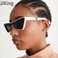 JJKing แว่นตากันแดดกรอบขนาดเล็กตาแมว Y2K สำหรับผู้หญิงเทรนด์ Unisex ฮิปฮอปเฉดสีแว่นตาสำหรับขับรถแฟชั่นสำหรับผู้หญิงป้องกันรังสียูวีหิมะ