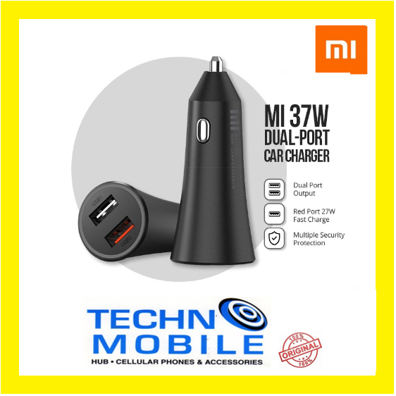 Xiaomi Mi 37W DualPort Car Charger Global Version Lazada PH