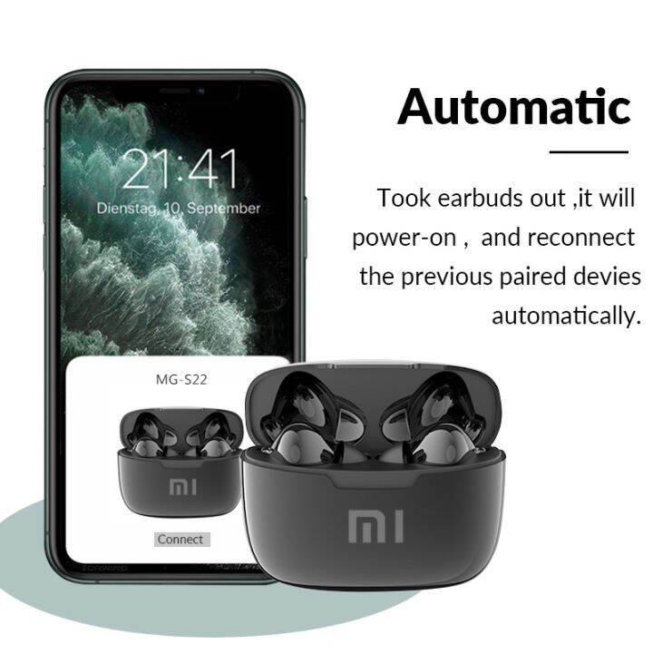 xiaomi-หูฟังบลูทูธ-ture-wireless-bluetooth-earbuds-ari-tws-earbuds-wireless-headphones-5-1-bluetooth-earphones-หูฟังไร้สาย-หูฟังแบบสอดหู-พร้อมกล่องชารจ์-รองรับสมาร์ทโฟนทุกรุ่น