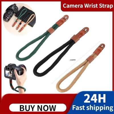 ♠ Hand Nylon Rope Camera Wrist Strap Wrist Band Lanyard for Leica Digital SLR Camera Round rope diameter about 12 mm/0.47 Camera