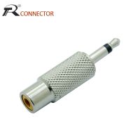 1pc Jack 3.5mm Mono Male Plug to RCA Connector Female Jack High Quality RCA Jack Extension Adapter Audio 3.5mm Jack Converter