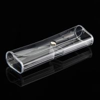 1PC Plastic Ultralight Transparent Glasses Case Portable Reading Glasses Boxes Sunglasses Case Clear Slim Eyewear Accessories