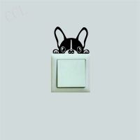 French BULLDOG Light Switch Sticker   Pegatina Sticker BULLDOG FRANCES Vinilo Wall Decal Wall Stickers Decals