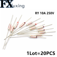 20PCS TF Thermal Fuse RY 10A 250V Temperature 65C 85C 90C 100C 105C 100C 120C 130C 152C 165C 172C 250C 192C 200C 216C 240C 280C Electrical Circuitry P