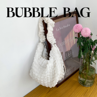 กระเป๋าสะพาย ผ้าไนล่อน รุ่น Bubble Bag กระเป๋าสะพายไหล่ กระเป๋าผ้า กระเป๋าสะพายผู้หญิง กระเป๋าแฟชั่น