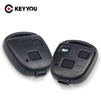 KEYYOU 10Pcs Remote Car Key Shell สำหรับ Toyota Corolla Land Cruiser YARIS CAMRY RAV4สำหรับ Lexus RX300 ES300 Fob Key Case