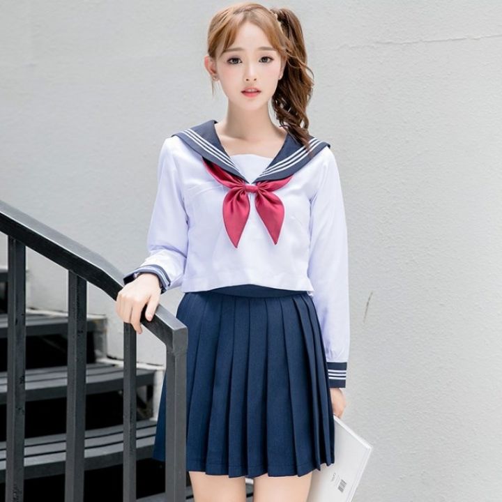 Navy Plus Size School Uniform New Japanese Schoolgirl Uniforms Novelty ...