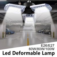 LED Garage Light E27 Ceiling Lamp 220V LED High Bay Bulb Industrial Lighting 60W 80W 100W Floodlight Led Warehouse Lampara 2835