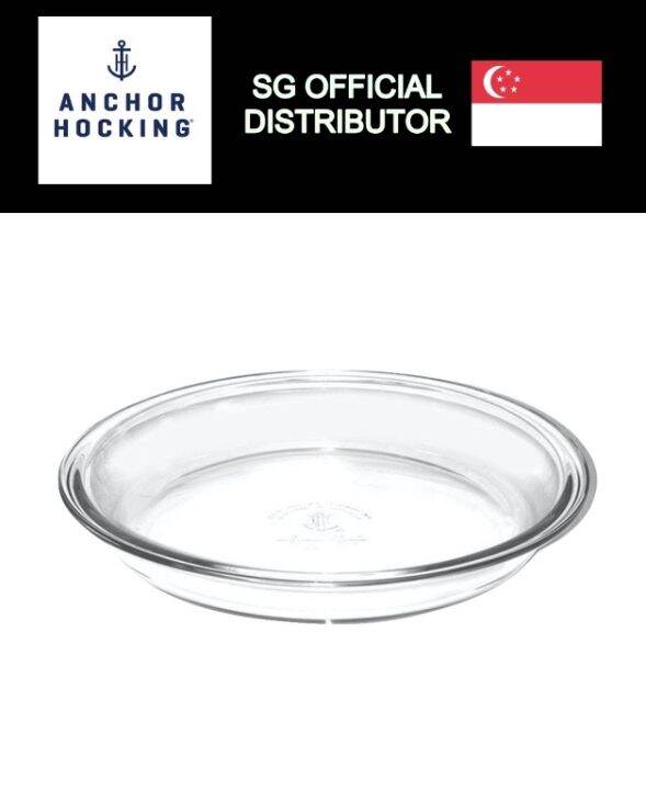 Anchor Hocking 9in Oven Safe Glass Pie Baking Dish (Made in USA
