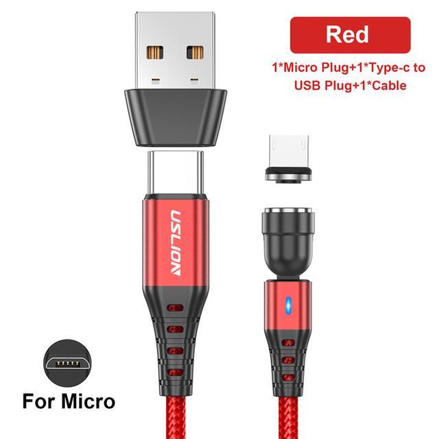 chaunceybi-60w-5a-magnetic-cable-fast-4-0-p40-540-rotate-type-c-to-data-charger-wire
