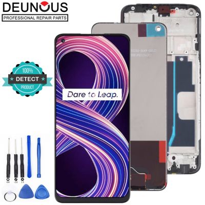 Original Display Replace 6.5 For Realme 8 5G LCD Touch Screen Replacement Digitizer Assembly RMX3241 LCD IPS Panel Repair Parts